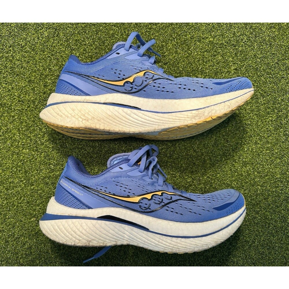 Saucony Endorphin Speed 3 Women’s Size 9 Blue Yellow Running Shoes S10756-30